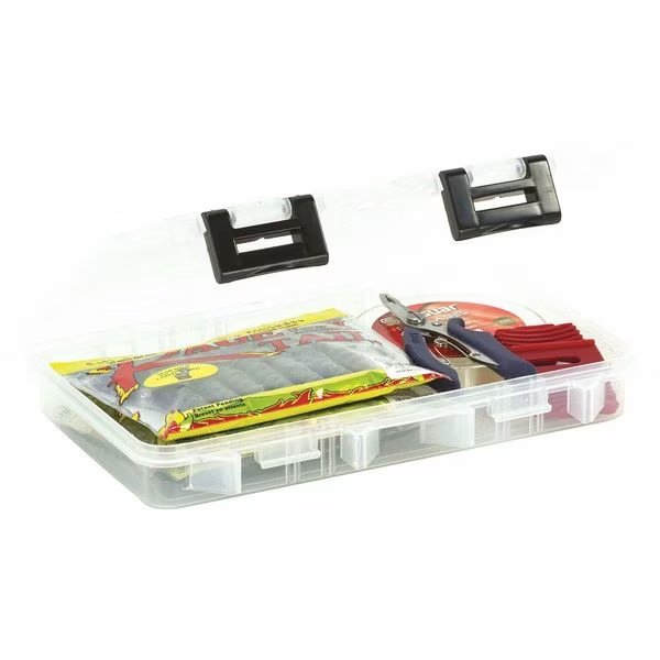 Storage Box with 1 compartments, Plastic, 1 3/4 in H x 7-1/4 in W, Plano, Mfr#: 360710