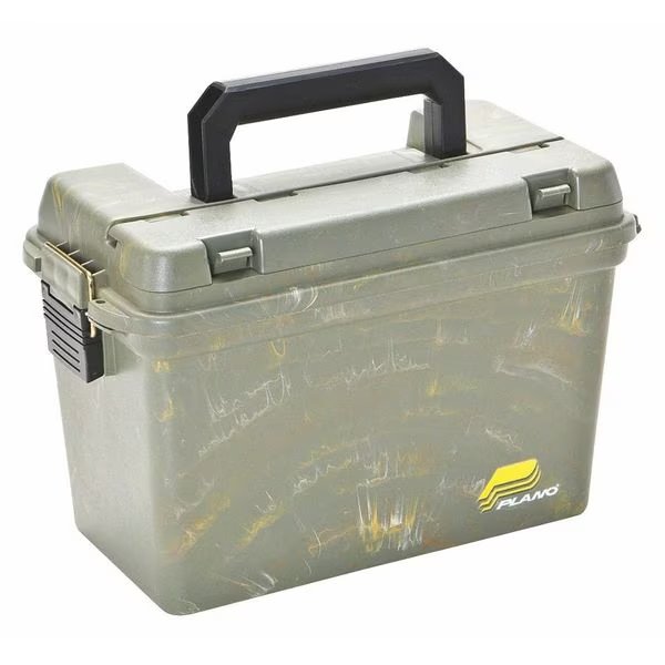 Tool Box, Plastic, Camo, 15 in W x 8 in D x 10 in H, Plano, Mfr#: 161200