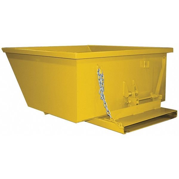 Self-Dumping Hopper, 27.0 cu. ft. Cap., EnjoyTool Select, Mfr#: 10077LPYellow