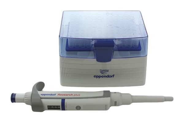 Pipette, 100 to 1000micron L, Eppendorf, Mfr#: 3123000063