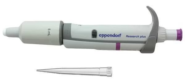 Pipette, 500 to 5000micron L, Eppendorf, Mfr#: 3123000071