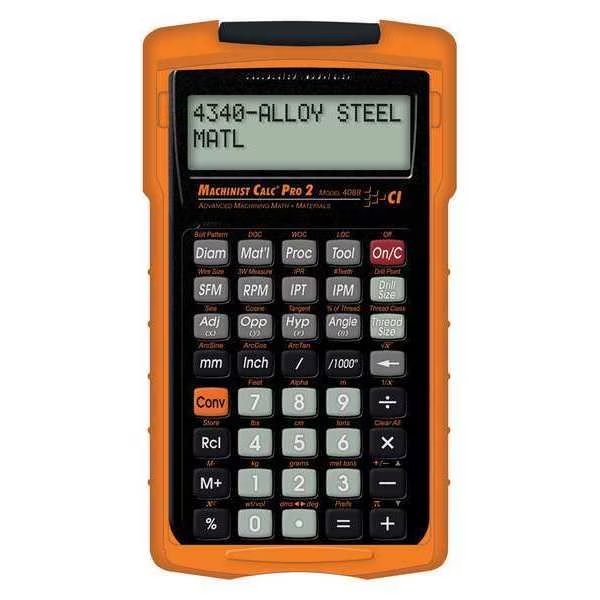 Advanced Machining Math Calculator, Calculated Industries, Mfr#: 4088