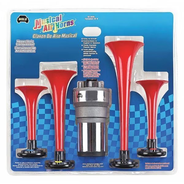 Musical Air Horn, Call to the Post, Wolo, Mfr#: 445