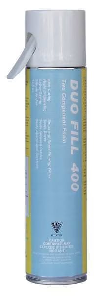 Multipurpose/Construction Spray Foam Sealant, 13 oz, Aerosol Can, Light Blue, 3 Component, Todol, Mfr#: DF01