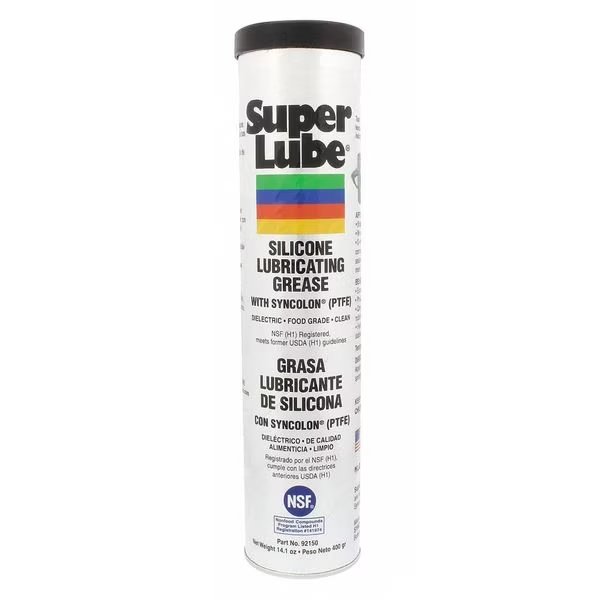14.1 oz Multipurpose Grease Cartridge Translucent White, Super Lube, Mfr#: 92150