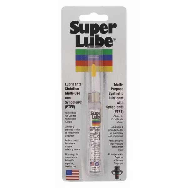 0.24 oz Tube, Hydraulic Oil, 118 ISO Viscosity, 85W SAE, Super Lube, Mfr#: 51010