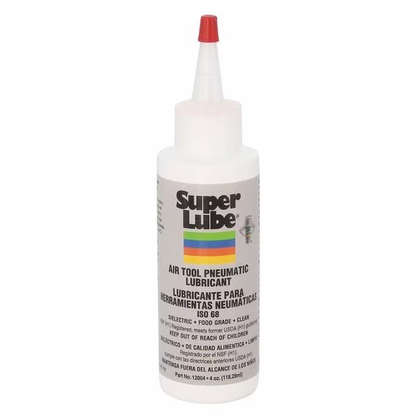 Air Tool Lubricant, 4 Oz., Super Lube, Mfr#: 12004