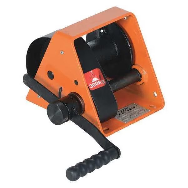 Manual Hand Winch, 600 lb., Vestil, Mfr#: HWG-600