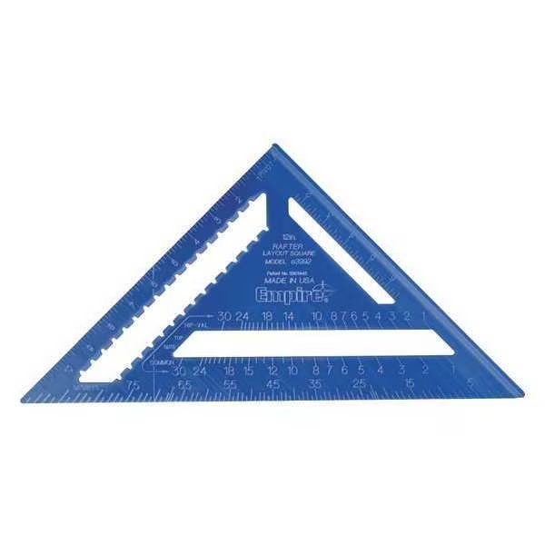 12" True Blue Laser Etched Rafter Square, Empire Level, Mfr#: E3992