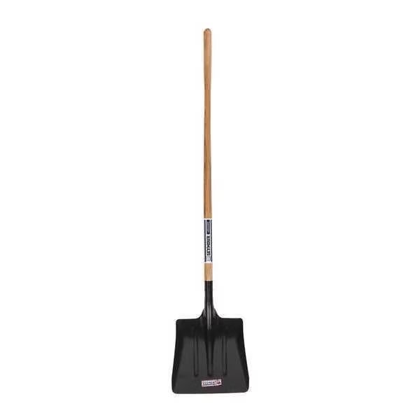 Scoop Shovel, Steel Blade, 54 in L Hard Wood Handle, Seymour Midwest, Mfr#: 49249