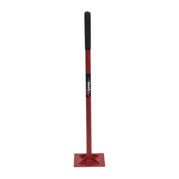 Tamp, 10x10", 1/4" Plate, 48" Handle, Kenyon, Mfr#: 85010GRA