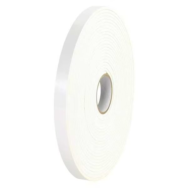 Tape Logic® Double Sided Foam Tape, 1/8", 3/4" x 36 yds., White, 2/Case, Tape Logic, Mfr#: T9511162PK