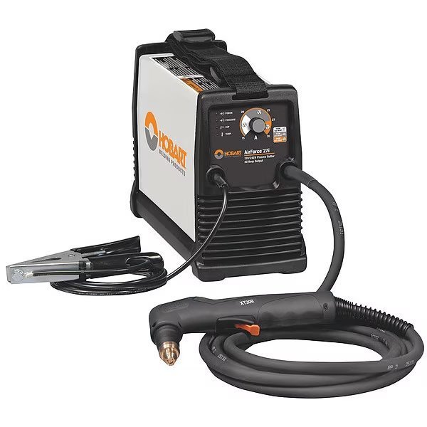 Plasma Cutter, 240V - 13.9A, 120V - 28.8A, Hobart Welding Products, Mfr#: 500575