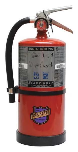 Fire Extinguisher, 20B:C, Dry Chemical, 10 lb, Buckeye Fire Equipment, Mfr#: 11651