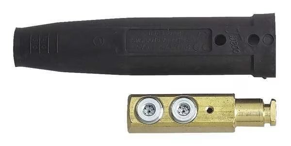 Cable Connector, Male, Double Point, PK2, Tweco, Mfr#: 94251410