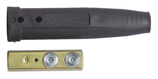 Cable Connector, Female, Double Point, PK2, Tweco, Mfr#: 94251420