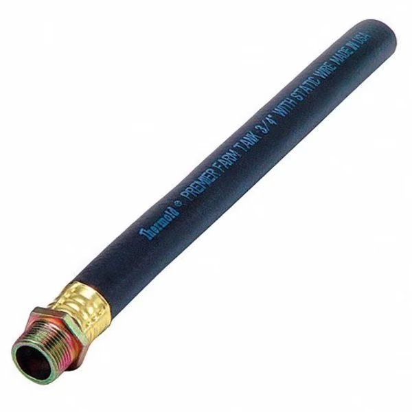 1" ID x 17 ft NBR Farm Tank Gasoline Hose BK, Thermoid, Mfr#: 667216217