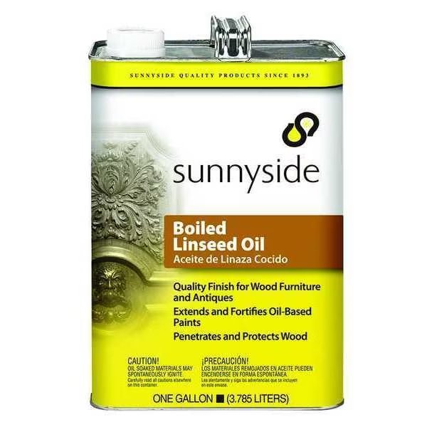 Boiled Linseed Oil, 1 gal., Solvent, Sunnyside, Mfr#: 872G1S