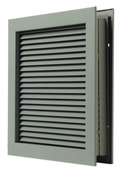 Door Louver, Steel, National Guard, Mfr#: L-700-RX-18x18