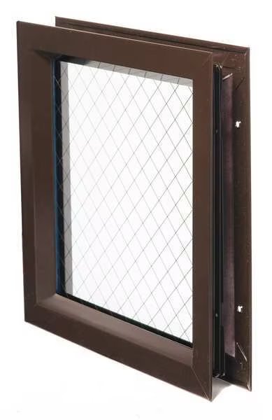 Lite Kit with Glass, 6inx27in, Dark Bronze, National Guard, Mfr#: L-FRA100DKB-PRO3-GT118-6X27