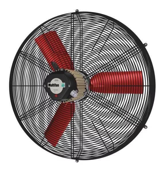 Air Circulator 30" Non-Oscillating, 115VAC, 10,000 CFM, Multifan, Mfr#: FXCIRC30-2120BB
