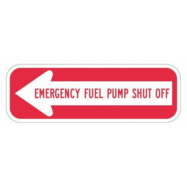 Warning Sign, 6 in H, 18 in W, Aluminum, Vertical Rectangle, English, T1-1763-EG_18x6, Lyle, Mfr#: T1-1763-EG_18x6