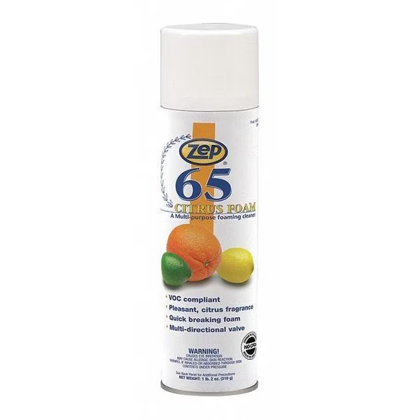 All Purpose Foaming Cleaner, 20 oz. Aerosol Can, Citrus, 12 PK, Zep, Mfr#: 3701