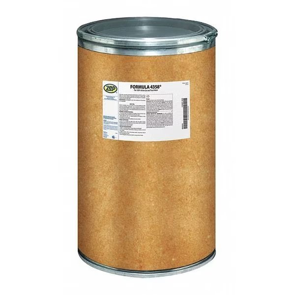 Formula 4358 Truck and Trailer Wash, 100 lb Drum, Water Based, Zep, Mfr#: 40740