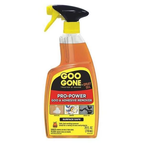 Adhesive Remover, Orange, 24 oz, Trigger Spray Bottle, Goo Gone, Mfr#: 2180A