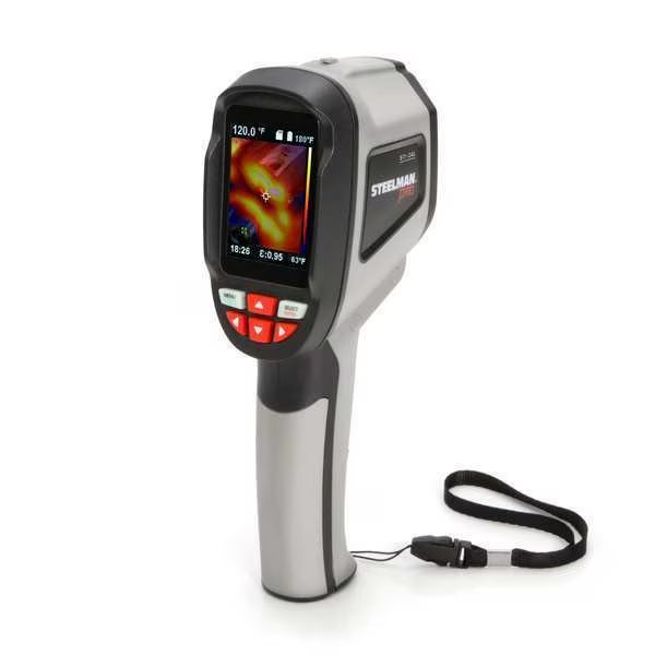 Thermal Imager Camera, 2.4 in Color LCD, -4 Degrees  to 842 Degrees F, Steelman, Mfr#: STI-241