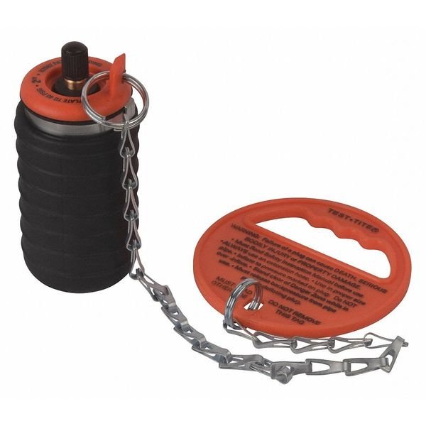 Pressure Relief Pneumatic Test Plug 2", Test-Tite, Mfr#: 83586