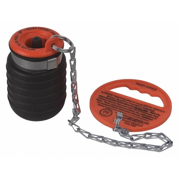 Pressure Relief Pneumatic Test Plug 3", Test-Tite, Mfr#: 83587