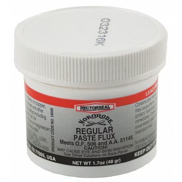 Soldering Flux, Lead Free, 1.7 oz., Rectorseal, Mfr#: 14003