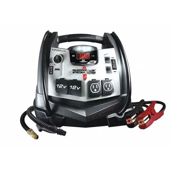 Battery Jump Starter, 12VDC, 12-3/8" W, Schumacher Electric, Mfr#: SJ1332
