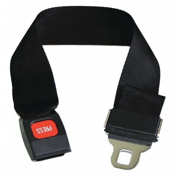 Strap, Black, 2 ft. L x 2-1/2" W x 3" H, Dick Medical Supply, Mfr#: 11021 BK