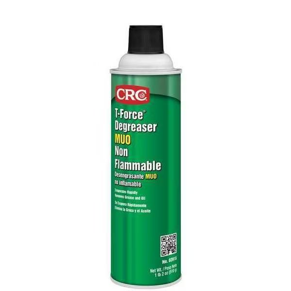 T-Force Degreaser MUO, 20 oz Aerosol Spray Can, Ready To Use, Solvent Based, K1, Crc, Mfr#: 03916
