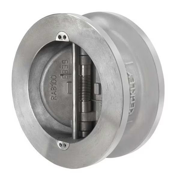 6" Carbon Steel Wafer Check Valve, Keckley, Mfr#: DD2R-CS-361IX-600