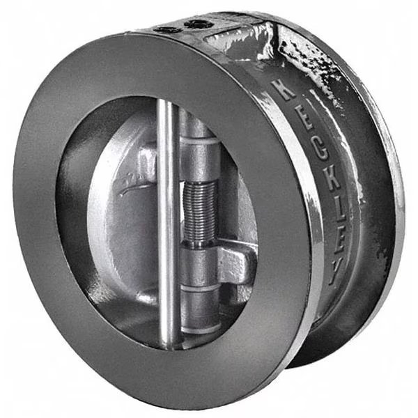6" Cast Iron Wafer Check Valve, Keckley, Mfr#: DD1F-CI-34136-600