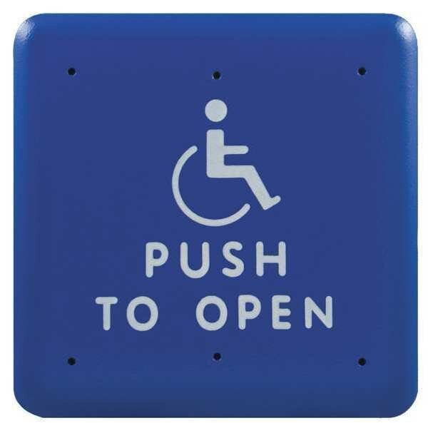 Push to Exit Button, Square, 4-1/2in., Bea, Mfr#: 10PBS451B