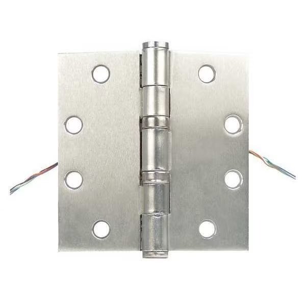 4" W x 4-1/2" H Gray Enamel Electrified Hinge, Securitron, Mfr#: EH-40