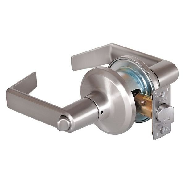 Lever Lockset, Mechanical, Privacy, Grade 2, Dormakaba, Mfr#: QTL240E619SA118F