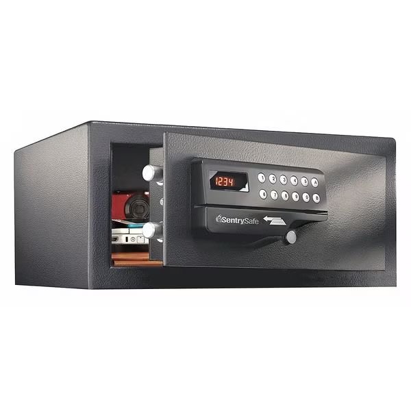 Hotel Safe, 1.1 cu ft, 31 lb, Sentry Safe, Mfr#: HL100ES