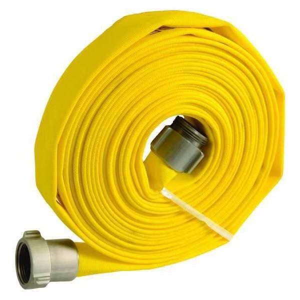 Fire Hose, 1-1/2in.x50 ft., NPSH, Yellow, EnjoyTool Select, Mfr#: 45DV19