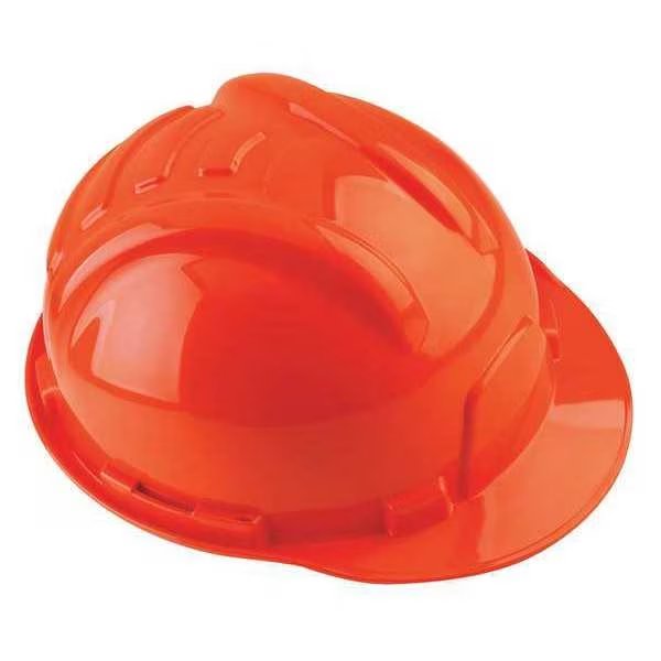 Front Brim Hard Hat, Type 1, Class E, Ratchet (6-Point), Orange, Tasco, Mfr#: 100-02000