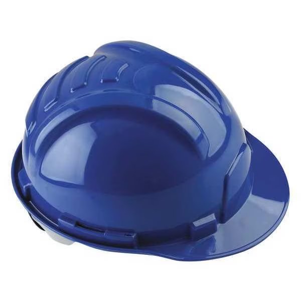 Front Brim Hard Hat, Type 1, Class E, Ratchet (6-Point), Blue, Tasco, Mfr#: 100-22000