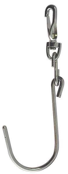 Ladder Hanging Hook, 10 in. Lx7 in. W, Wombat Portapaint, Mfr#: 5092