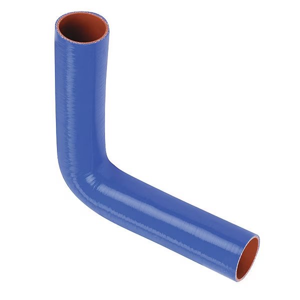 Elbow Hose, Blue, 2 in., 90 deg., Flextech, Mfr#: 90-200 X 10