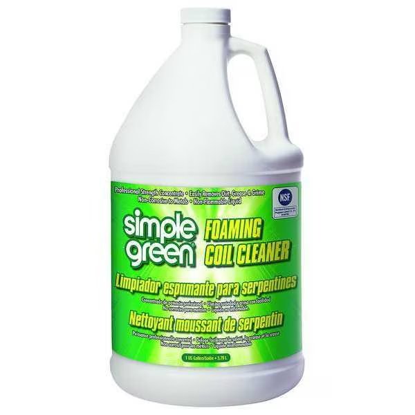 Simple Green Foaming Coil Cleaner, 1 ga., Simple Green, Mfr#: 0110000404001
