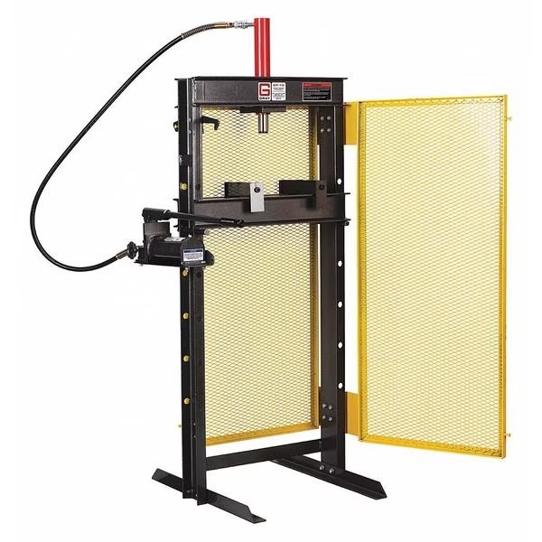 Shop Press Guard, 10 Ton H-Frame Presses, Gray, Mfr#: 311