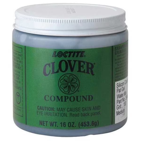 Silicon Carbide Gel Water, D, 180 Grit, Clover, Mfr#: 232959